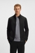 Stretch-cotton zip-up sweatshirt with logo print