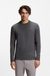 Long-sleeved T-shirt in stretch cotton with contrast logo