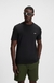 Stretch-cotton T-shirt with contrast logo