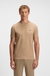 Stretch-cotton T-shirt with contrast logo