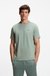 Stretch-cotton T-shirt with contrast logo