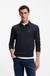 Stretch-cotton slim-fit polo shirt with logo patch