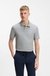 Stretch-cotton slim-fit polo shirt with logo patch