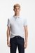 Stretch-cotton slim-fit polo shirt with logo patch