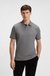 Stretch-cotton slim-fit polo shirt with logo patch