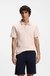 Stretch-cotton slim-fit polo shirt with logo patch