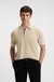 Cotton-piqué polo shirt with logo print