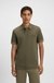 Cotton-piqué polo shirt with logo print