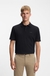 Cotton-piqué polo shirt with logo print