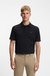 Cotton-piqué polo shirt with logo print
