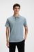 Cotton-piqué polo shirt with logo print