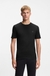 Cotton-jersey T-shirt with logo patch