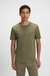 Cotton-jersey T-shirt with logo patch