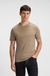 Cotton-jersey T-shirt with logo patch