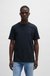 Cotton-jersey T-shirt with logo patch