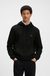 Cotton-terry hoodie with logo patch
