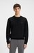 Cotton-terry sweatshirt with logo patch
