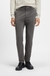 Tapered-fit chinos in stretch-cotton satin