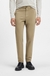 Tapered-fit chinos in stretch-cotton satin