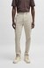 Tapered-fit chinos in stretch-cotton satin