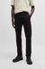 Slim-fit trousers in stretch-cotton satin