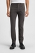 Slim-fit trousers in stretch-cotton satin
