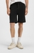 Relaxed-fit shorts in cotton terry with logo badge