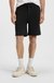 Drawstring shorts in cotton terry with logo badge