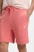 Cotton-terry shorts with logo patch