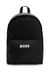 Adjustable-strap backpack with contrast logo