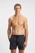 Swim shorts with contrast logo