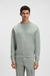 Relaxed-fit sweatshirt in cotton terry with contrast logo