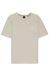 Stretch-cotton T-shirt with embroidered logo