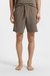 Stretch-cotton shorts with embroidered logo