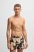 Two-pack of cotton-poplin pyjama shorts with logos