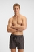 Fully lined quick-dry swim shorts with monogram print