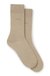 Two-pack of regular-length socks with logos