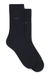 Two-pack of regular-length socks with logos