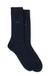 Two-pack business socks in soft compact cotton
