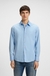 Regular-fit shirt in cotton poplin
