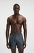 Drawstring swim shorts with all-over print