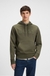 Relaxed-fit hoodie in cotton terry with large logo