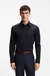 Slim-fit shirt in cotton-blend stretch poplin