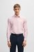 Regular-fit shirt in easy-iron stretch-cotton twill