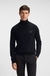 Rollneck sweater in cotton and cashmere
