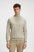 Rollneck sweater in cotton and cashmere