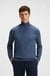 Rollneck sweater in cotton and cashmere