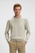Knitted sweater in cotton and cashmere with logo label