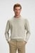 Knitted sweater in cotton and cashmere with logo label