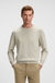 Cotton-cashmere sweater with logo label